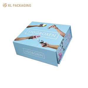 XL Packaging Custom Packaging Factory Luxury Rigid Cardboard Foldable Paper