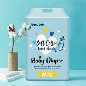 China Super Absorption Disposable Baby Diapers Soft breathable on sale