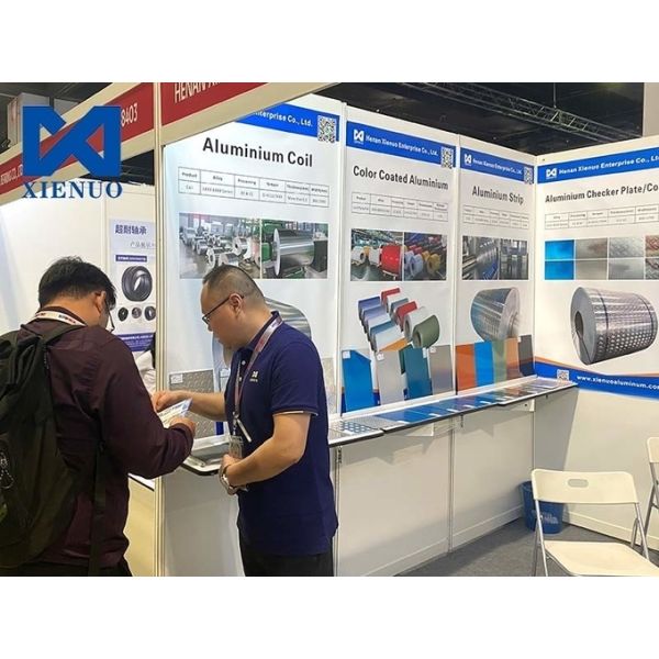 1050 1060 3003 3105 0.3-0.6mm Thick Customized Aluminum Checked Plate For Chest Freezer