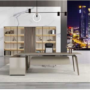 Cheap Modern Boss Table L Shape Manager Desk Office Furniture Luxury Executive Office Desk for sale