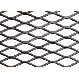 Galvanized 0.8mm Decorative Wire Mesh Mechanical Protection Diamond Tensile