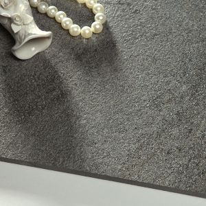 High Hardness Slab Stone Effect Porcelain Tiles 600x600 Mm Long Life Span