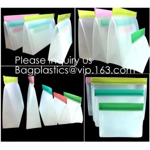 Recyclable Custom Size Sandwich And Snack Peva Zip Lock Stand Bags,Biodegradable