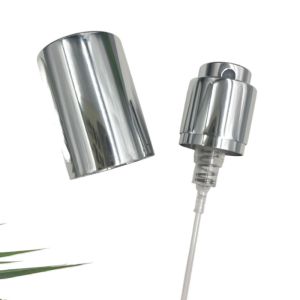 China Refillable Perfume Pump Sprayer 15/400 0.07ML 0.09ML Dosage With Silver Collar on sale