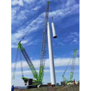 Cheap Second Hand 800 Ton Crawler Crane Tracked Crane 2020 Model ZOOMLION ZCC9800W Boom 171m for sale