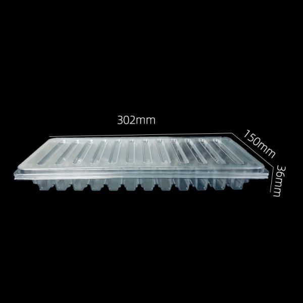 12-Cell PET Clamshell Packaging for Diagnostic Test Strips