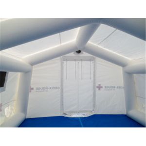 Large Customized Inflatable Medical Tent , Professional Military Inflatable Tent