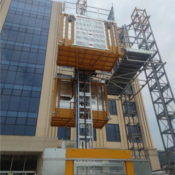 TUV certificated Rack And Pinion Hoist Material Passenger and Material with FC