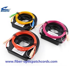 Optical Fiber Dummy Fiber OTDR Launch Cable Mini Box LC-SC OM4 Multi Mode Test