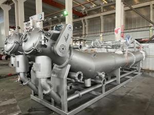 Cheap Overflow Woven Fabric Dyeing Machine Adjustable With PLC Based Automation for sale