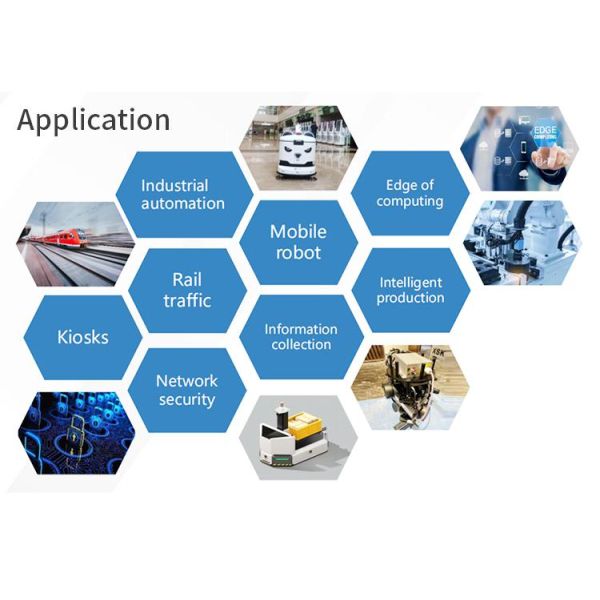 Certified IBOX-1326 Quad Core N100 Industrial Mini PC With 2*Intel I211-AT LAN Application