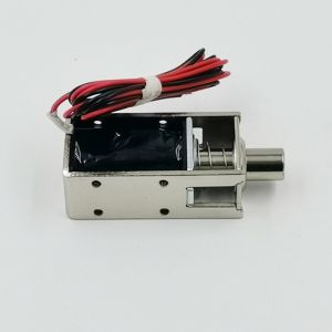 12 Volt Pull Type Solenoid Door Lock Insulation Class B