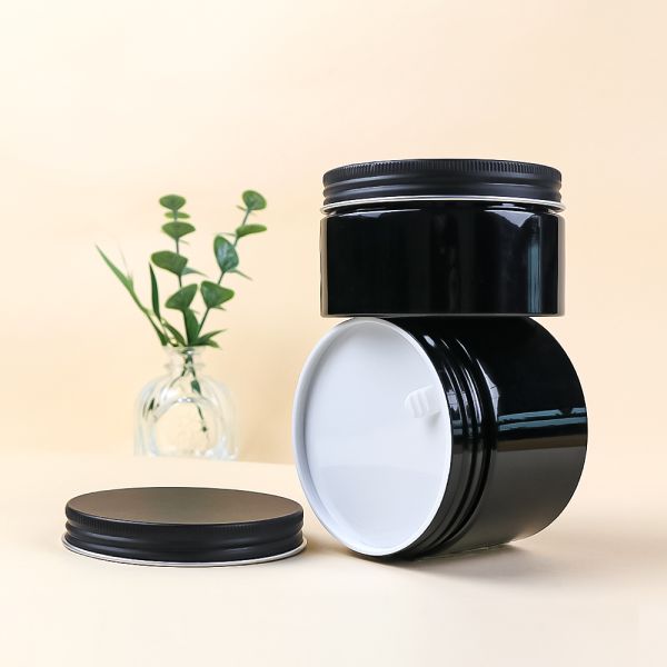ISO 9001 Certified Recyclable Non Spill Plastic Cream Jar with Wide-Mouth Design for Easy Access