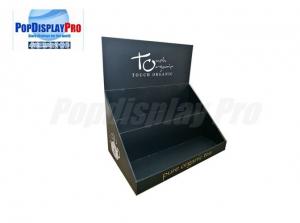Cheap Custom Counter Display Boxes Cardboard 2 Tier Flat Delivered For Selling Tea for sale