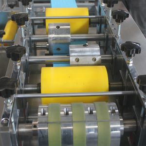 Waterproof Plastic Shoe Cover Making Machine For Naylon Strech Cover Silicone