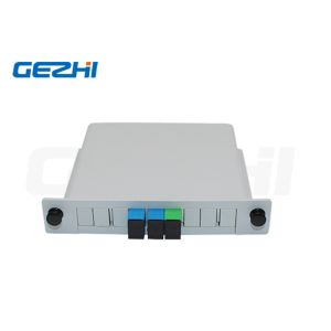 Passive Components 1x2 1x4 PLC Splitter Cassette Plug-in Module