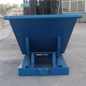 Extra Heavy Duty Self Dumping Hoppers Dumpster Waste Treatment Customized