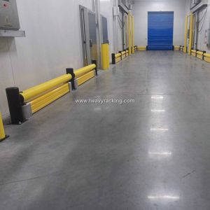 Polymer Ground Safety Barrier Warehouse Safety Barrier Traffic Guardrails