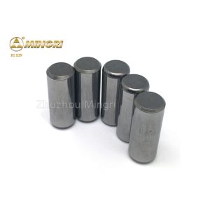 High Strength HPGR Tungsten Carbide Pins / Cemented Carbide Studs For Iron Ore
