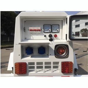 Generator set mobile light tower 4x400W metal halide lamps