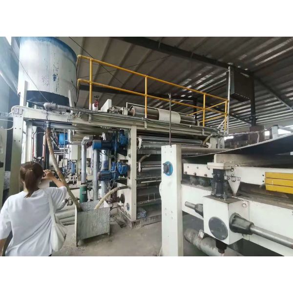 2200mm Paper Feeder Machine , 150m/Min Corrugated Cardboard Production Line