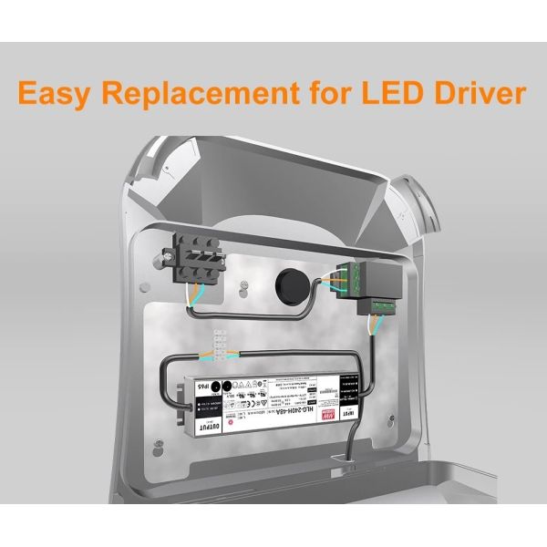 Easy Replacement Waterproof LED Street Lights With Power Off Protection