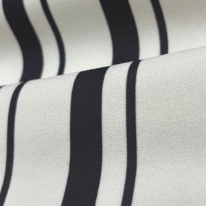 Polyester Spandex Knit Scuba Crepe with Print