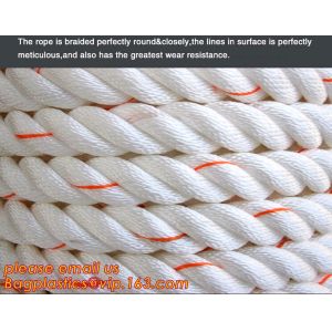 cheap and quality 3 inch polypropylene marine rope, polypropylene rope, PET+PP