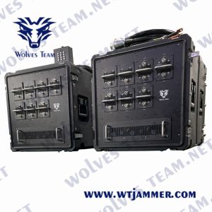 500W GSM Bomb Signal Jammer 24V CDMA Manually Switch Control For EOD