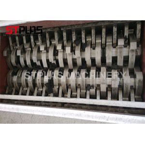 Customizable output Double Shaft Industrial waste tire recycling shredder