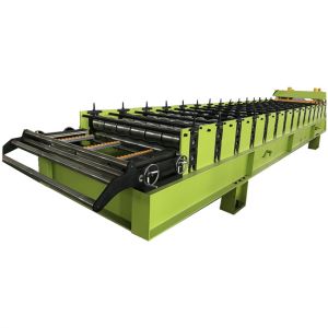 CE Glazed Tile Roll Forming Machine Color Steel Metal Roof Tile Machine