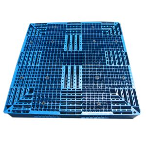 Durable Blue Flat Plastic Pallets Virgin PP Injection Moulded Pallets