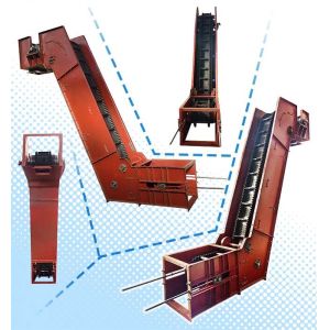 Iron Powder Enclosed Belt Conveyor High Temperature Resistance Avoid Intermitten