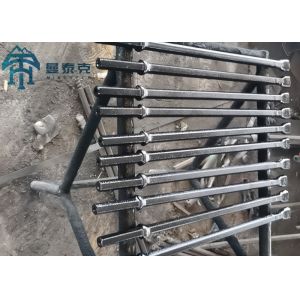Hex 22x108mm Steel Integral Drill Rod with Chisel Head for Marble Quarry and