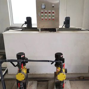 Three Chamber Integrated Automatic Dosing System PH Regulating Slow Release