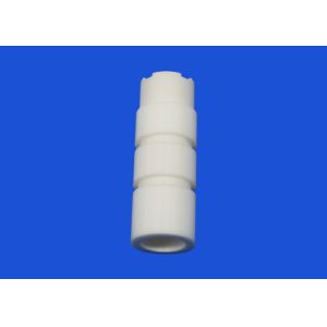 Thick Zirconia Ceramic Threaded Rod With Internal Thread Machined