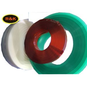 9MM Thickness Screen Printing Squeegee Blades Red / Green / Blue / White Color