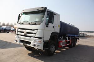 China 6x4 Sewage Tanker Truck / 13 CBM Waste Disposal Truck With Pressure Discharge Function on sale