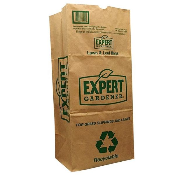 Quality Accept Custom Recyclable Paper Lawn Waste Bags Large 30 Gal wholesale