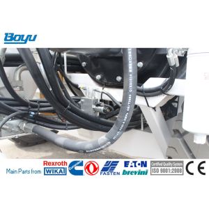 150kN Hydraulic Cable Puller Cummins Engine With Sloping Cam Plate Bi Directiona