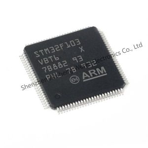 Cheap STM32F103VBT6 ARM Microcontrollers MCU 32 BIT Cortex M3 128K 20KB RAM 2X12 ADC for sale