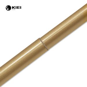 Light Gold Color 28mm Metal Curtain Pole With Birdgage Finials Extendable From