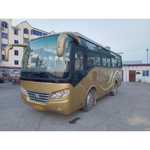 Long Distance Front Engine Bus 35 Seats Yuchai Engine Yutong Bus ZK6792D Air