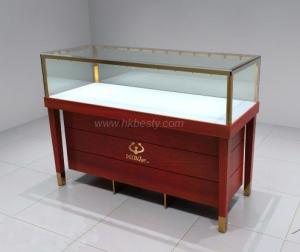 Cheap Customized wooden furniture showcase for jewellery display for sale