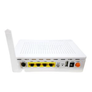 KEXINT Wifi 4GE 2POTS GEPON ONU Router White English Software Network 1 SC UPC