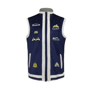 Cheap Custom Logo Embroidery Design Cotton Poly Softshell Unisex Work Vest Jacket With Custom Logo for sale