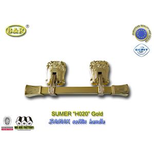 Italy style zamak metal casket coffin swing bar H020 zamak handle size 31.5*12cm
