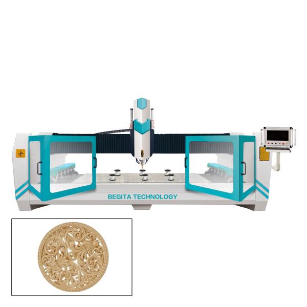 1-18000R.P.M Spindle Motor Speed Computer Numerical Control Stone Carving