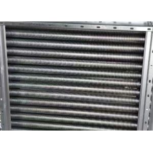 Copper Finned Aluminum Tube Heat Exchanger Customized Made Dimension