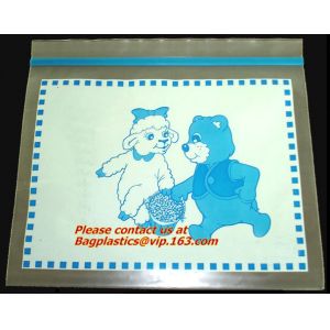 clear front mylar foil metallic Black Zip Lock Bag pouch, Black mylar Foil